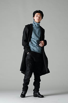 masnada 22-23AW: Reversible parka x ware: Three-color bottleneck mixed style