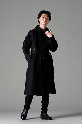 KLASICA 22 -23 AW: Motorcyclist Trench Coat Brand Mixed Style