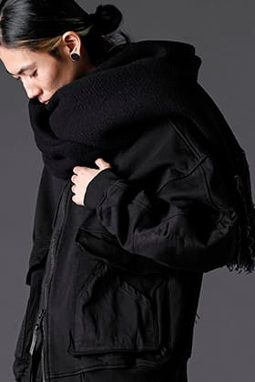 The Viridi-anne Big Scarf Military Styling