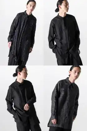 Yohji Yamamoto 2024SS 4 special shirts