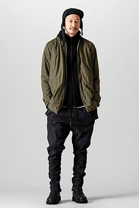RIPVANWINKLE "Anorak shirtcoat" easy pants style