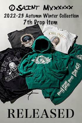 [到货信息] 现在开始©️SAINT M×××××× 2022-23AW 系列7th Drop于店铺和網购都开始销售了!