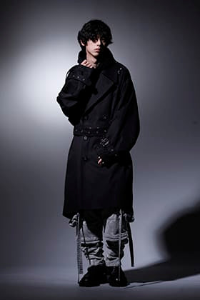 TAKAHIROMIYASHITATheSoloist. × JULIUS 2022-23AW トレンチコート スタイリング