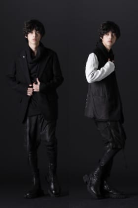 nude:masahiko maruyama × kiryuyrik 2022-23AW ブランドミックス ブラックスタイリング