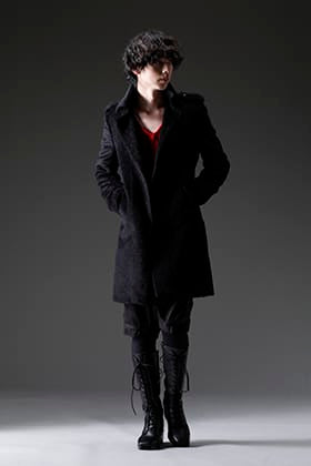 kiryuyrik 2022 -23 AW All Black Napoleon Jacket Styling