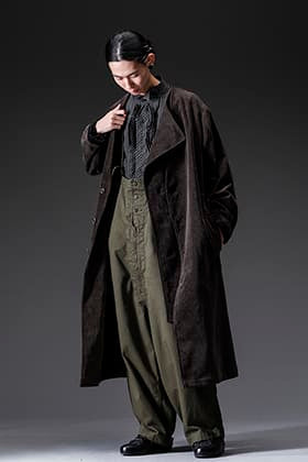 Yohji Yamamoto 22-23AW コーデュロイコートスタイル