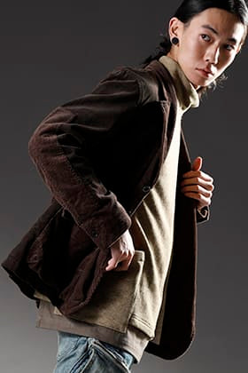 The Viridi-anne 2022-23AW コーデュロイジャケット JULIUS ミックススタイル