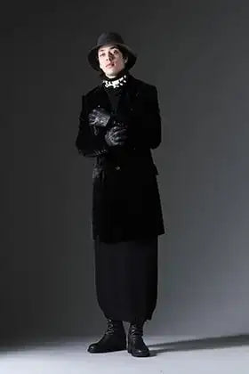 TAKAHIROMIYASHITATheSoloist. 2023-24AW All Black Genderless Style