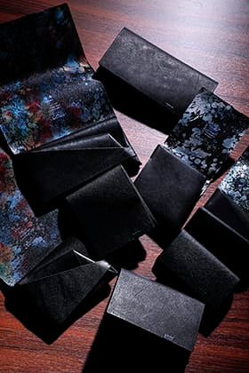 Introducing shosa "Aurora & Black Floral Silver SP" trinkets!