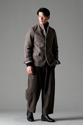 Bergfabel 22-23AW：チロルジャケット ストーン ミックス スタイル