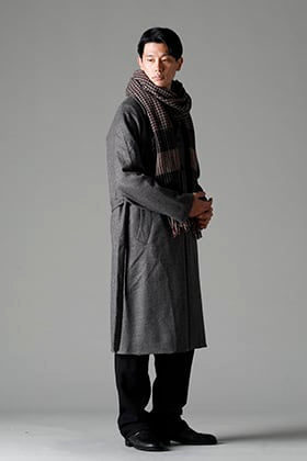 NOUSAN 22-23AW: Hound's Tooth Coat coordination