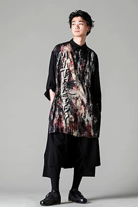 Yohji Yamamoto 23SS 新作シャツスタイル