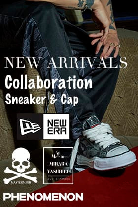 [入荷情報] 只今よりPHENOMENON と MASTERMIND WORLD × Maison MIHARAYASUHIRO × NEW ERA のコラボレーションアイテムを店頭・通販共に販売開始！