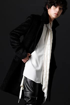 kiryuyrik 2022-23AW モノトーンカラー ナポレオンジャケットスタイル