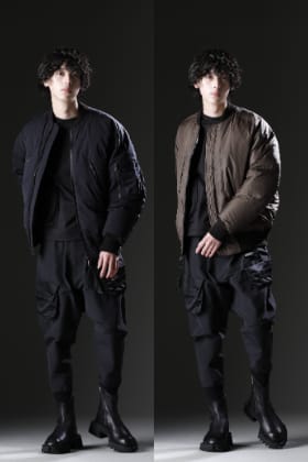 The Viridi-anne 2022-23AW Down Bomber Jacket JULIUS Mix Style