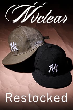 [Arrival Information] 2 types of standard caps from NVCLEAR will be restocked!