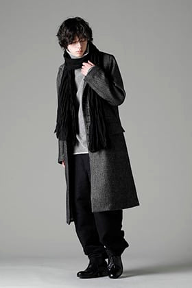 KLASICA 22-23AW: Herringbone coat style