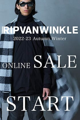 [セール情報] 只今よりRIPVANWINKLE オンラインセールを開催致します!