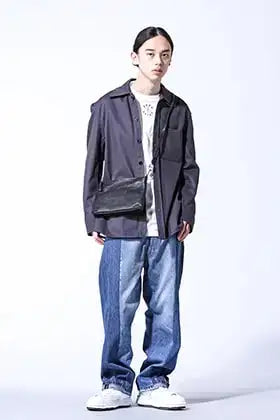 FASCINATE_THE R 2024SS Brand Mix Rough Shirt Styling