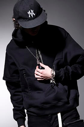 ACRONYM × JULIUS 2022-23AW Military detail black styling