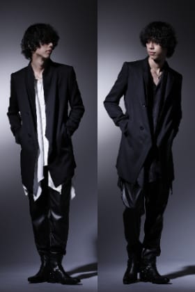 kiryuyrik 2022-23AW クレイジーパターン ストールシャツスタイリング