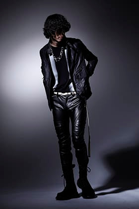 JULIUS 2023SS All black military detail style