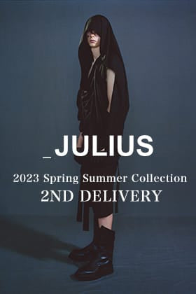 [Arrival Information] The second delivery from the JULIUS 2023SS collection has arrived!