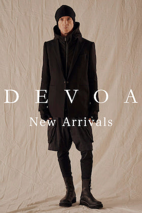 [Arrival Information] New arrivals from DEVOA for 23-24AW collection!