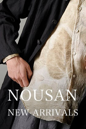 [Arrival information] New items of 23SS from NOUSAN are in stock now!