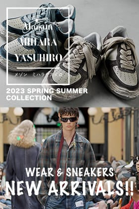 [ Arrival Information ]  New clothing and sneakers from 23 SS season Maison MIHARAYASUHIRO have arrived!