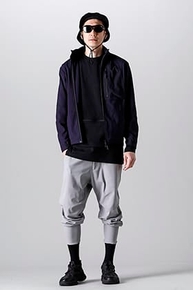 RIPVANWINKLE スタンドフーディジャケット アルマンダインスタイル