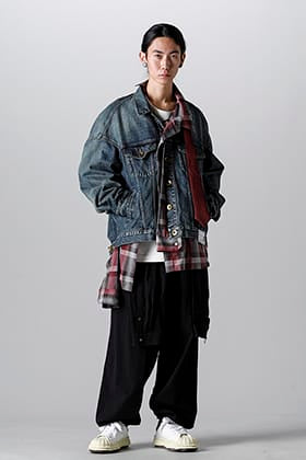 Maison MIHARAYASUHIRO Mixed Layered Denim Jacket Style!!