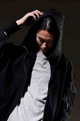 JULIUS × BORIS BIDJAN SABERI 2023SS Black Color Military Styling