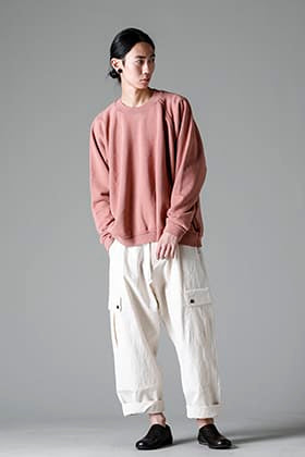 O PROJECT 23SS Relax Sweat shirt Style