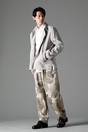 NOUSAN 23SS：フライフロントショートジャケット スタイル