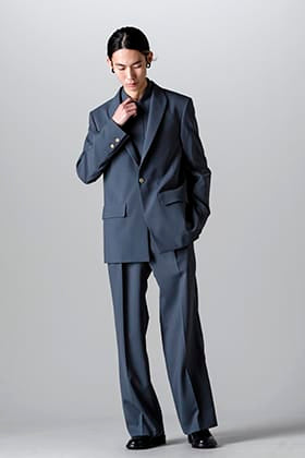 IRENISA Modified Shawl Collar Jacket  Set-up Style!