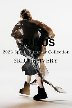 [入荷情報] JULIUS 2023SSコレクションより第3弾目のアイテムが入荷！
