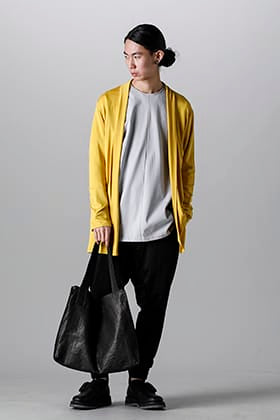 RIPVANWINKLE 23SS ライントルネードパンツ マスタードスタイル