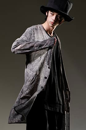 nude:masahiko maruyama 2023SS ink jet print coat styling