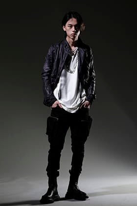 JULIUS 2023 SS Black Color Military Styling