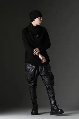 JULIUS 2023-24AW Autumn All Black Styling