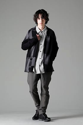 DEVOA 23SS：シルク コットン ジャカードジャケット スタイル