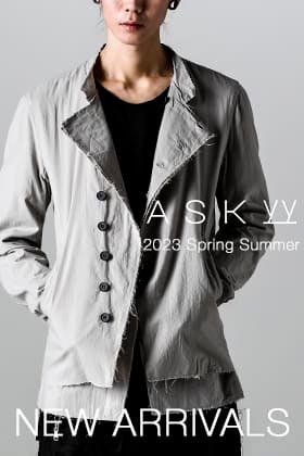 [入荷情報] ASKYY 2023春夏シーズンの新作が入荷しました！