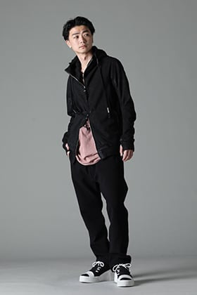 Boris Bidjan Saberi 23SS：ジップアップ フーディースタイル