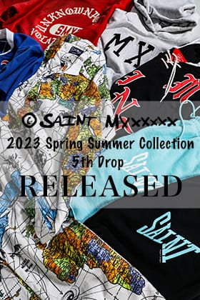 [Arrival Information] ©️SAINT M×××××× 2023SS Collection 5th drop items are now available both in-store and via mail order!
