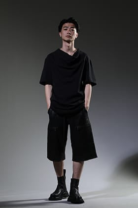 JULIUS 2023SS コットンスウェット ファブリック 春夏スタイリング