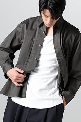 IRENISA Wide Pocket Shirt Blouson Coordination!