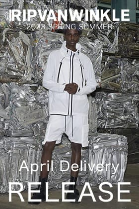 [In-stock information] RIPVANWINKLE 2023SS collection April delivery will be available from now on!