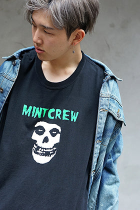 MINT CREW × Misfits Collaboration tee Styling