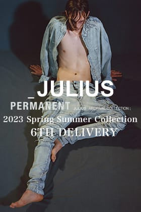 The 6th delivery from the JULIUS 2023 SS collection has arrived!
